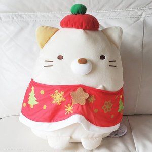 Sumikkogurashi - Christmas XL Plush - Neko Cat